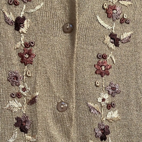 Embroidered cardigan - Picture 2 of 3